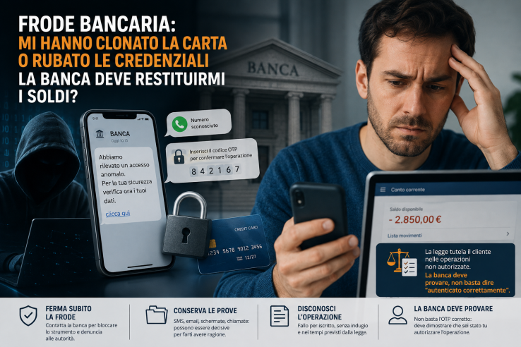 Carta clonata o conto svuotato