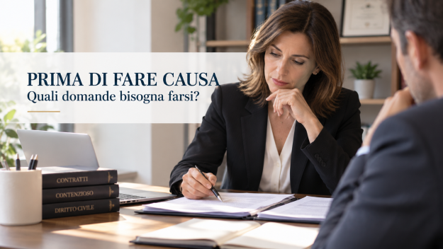 prima di fare causa cosa valutare